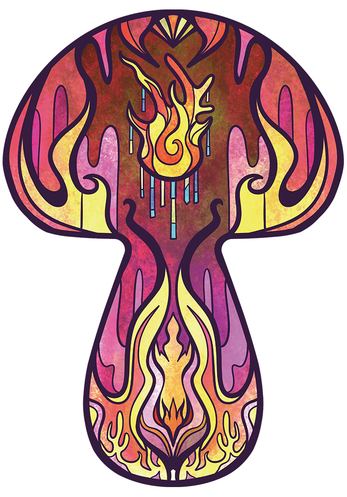 カエンタケ国旗